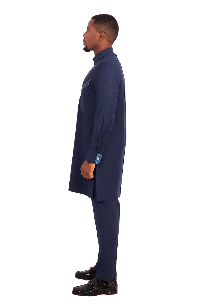 caftan {Bleu bronze}