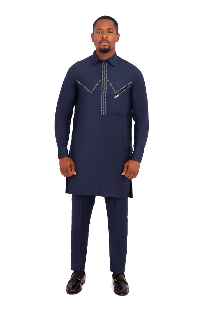 caftan {Bleu bronze}