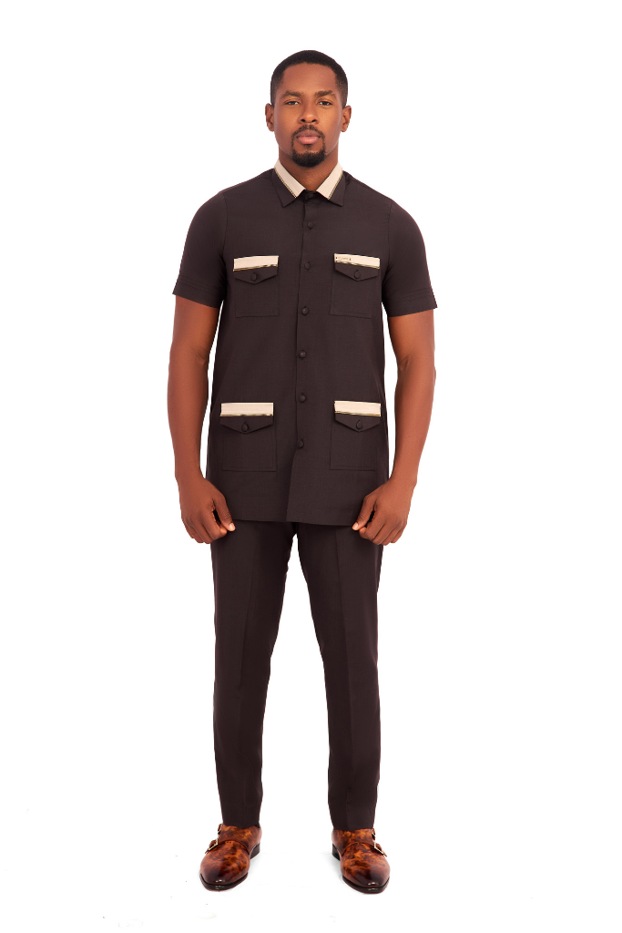 caftan (châtain foncé)