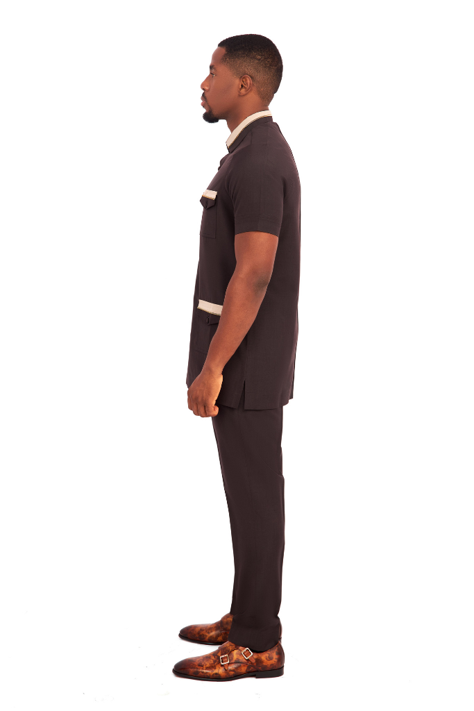 caftan (châtain foncé)