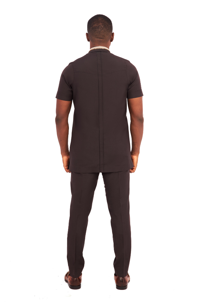 caftan (châtain foncé)