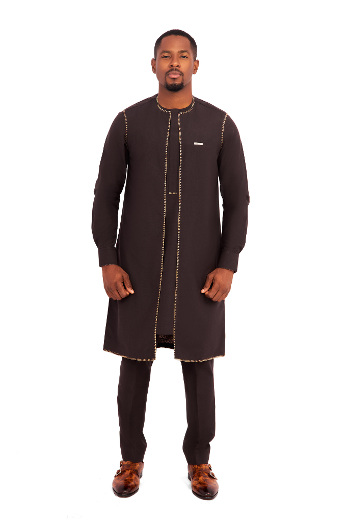 3 pièces (marron foncé)