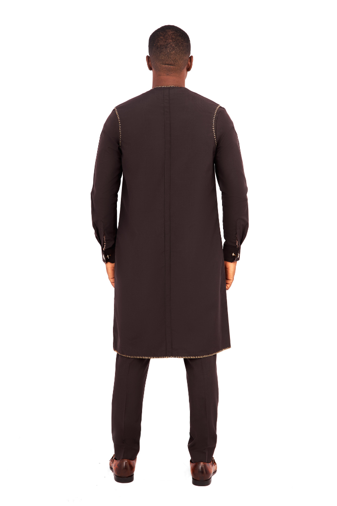 3 pièces (marron foncé)