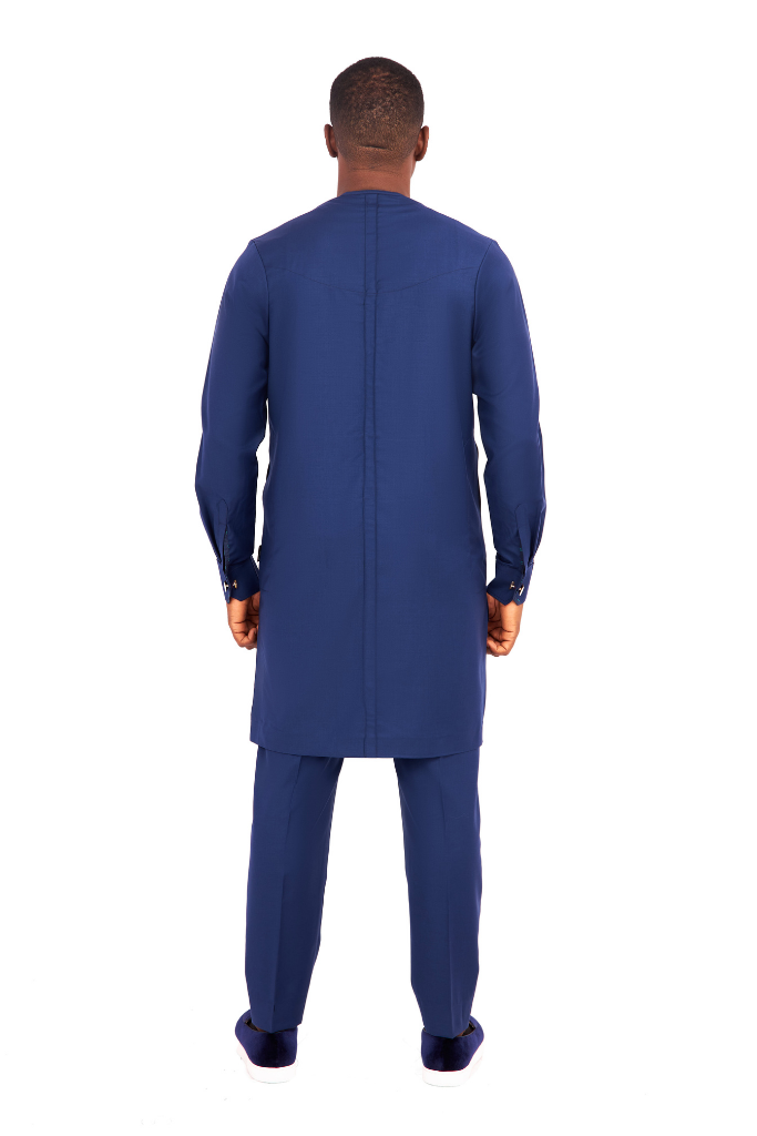 caftan {Bleu marine foncé}